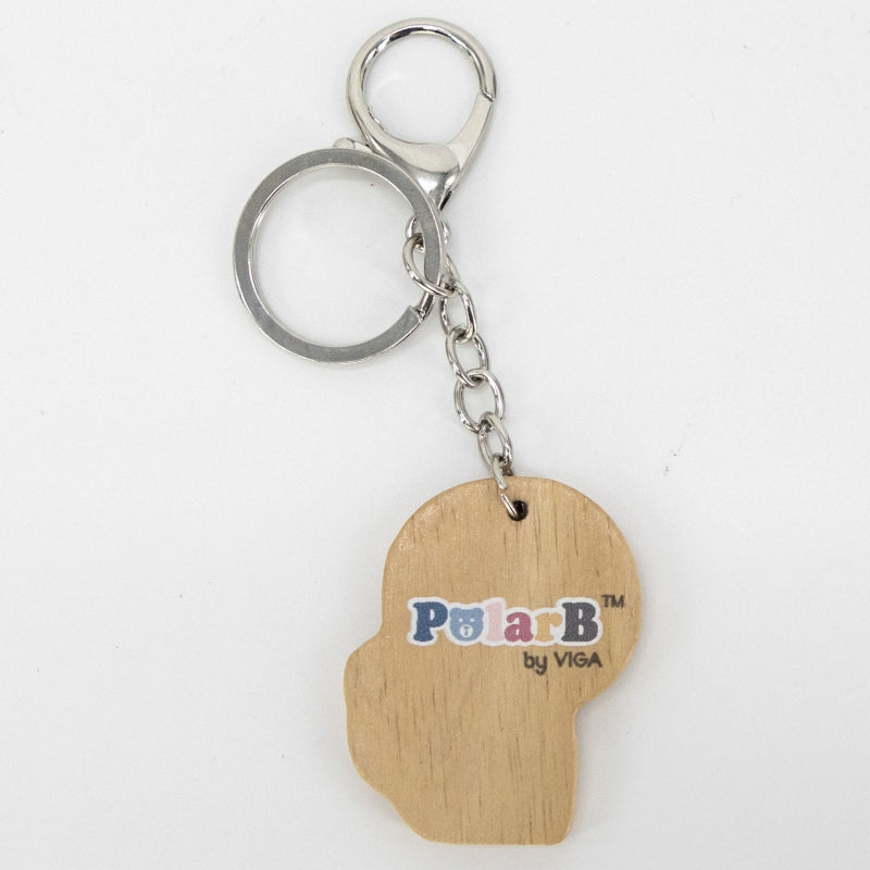 VIGA PolarB Houten Sleutelhanger Leeuw