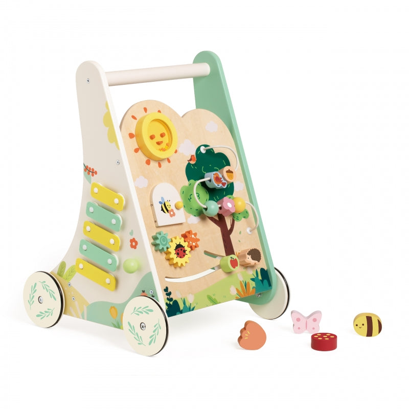 CLASSIC WORLD Houten Multifunctionele Duwwagen 8-in-1
