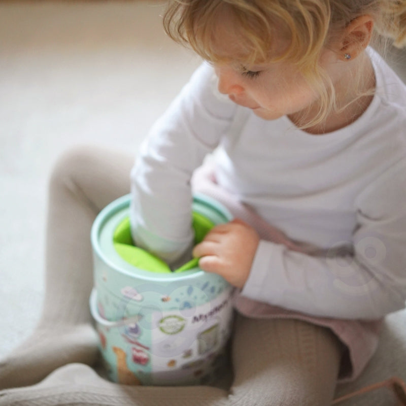 WOOPIE GREEN Mysterieus grabbelton voor kinderen – Voel en puzzel