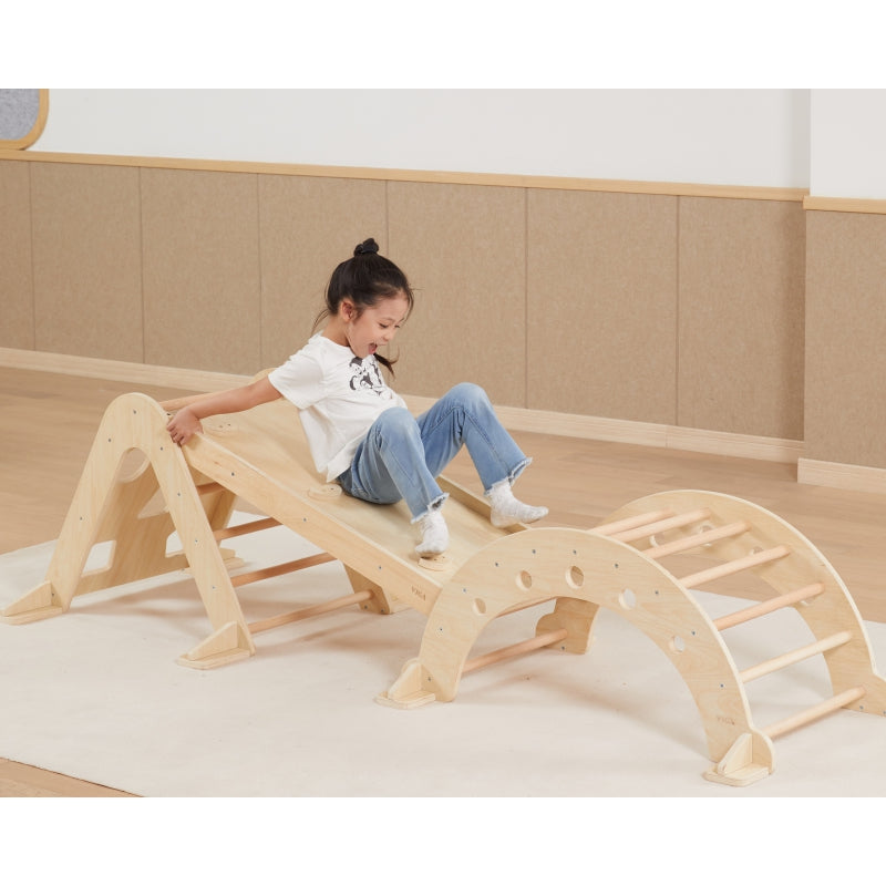 VIGA Houten Schommel, trap, Wipplank Montessori