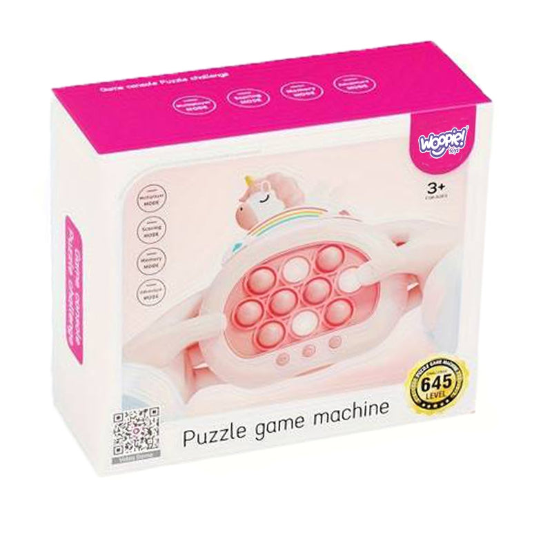 WOOPIE Elektrisch Fidget Pop It Spel - Antistress in de vorm van een Eenhoorn