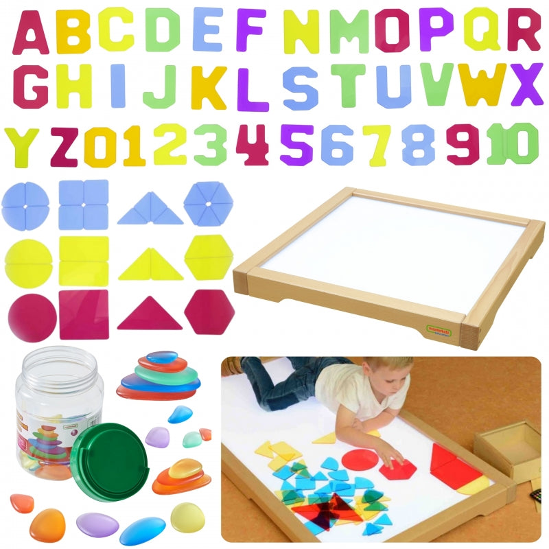 MASTERKIDZ LED Sensorische Box Paneel + Accessoiresset