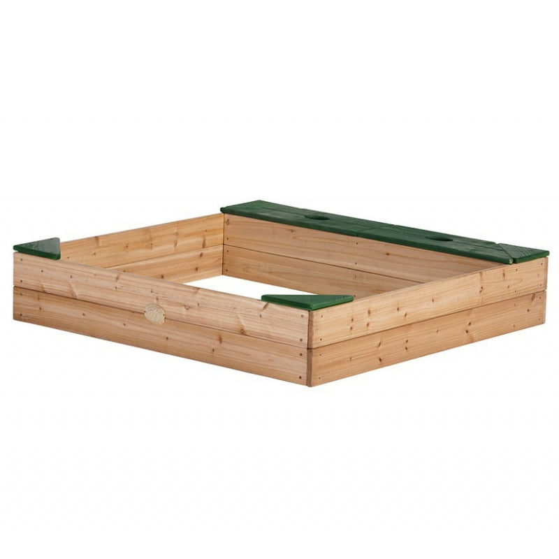 AXI Houten Zandbak met Opbergruimte voor Accessoires + Afdekzeil