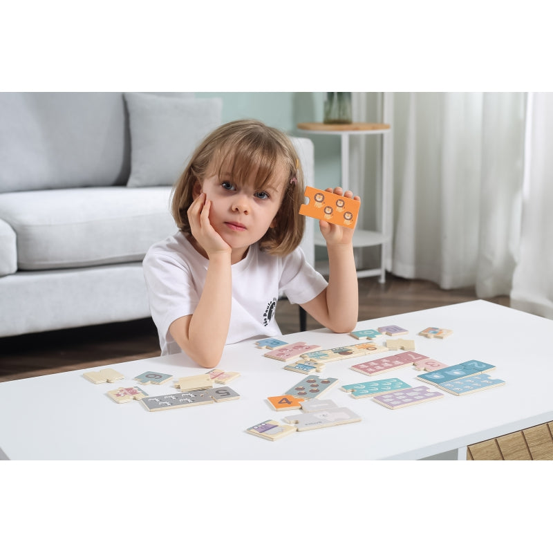 VIGA PolarB Houten Cijferpuzzel Montessori