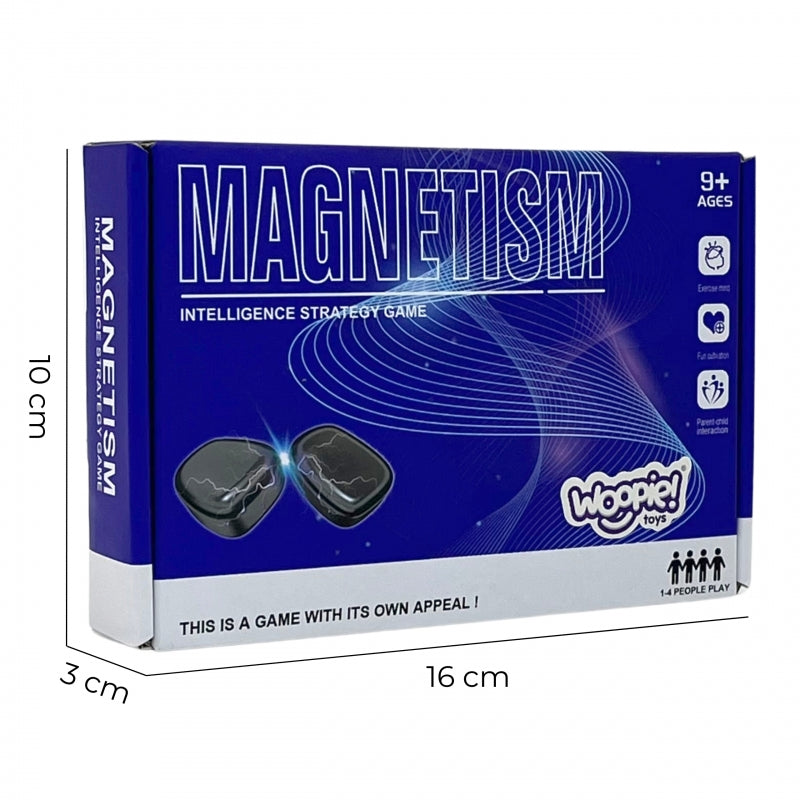 WOOPIE Magnetische schaakspel met Stenen 27 stuks - Touwspel
