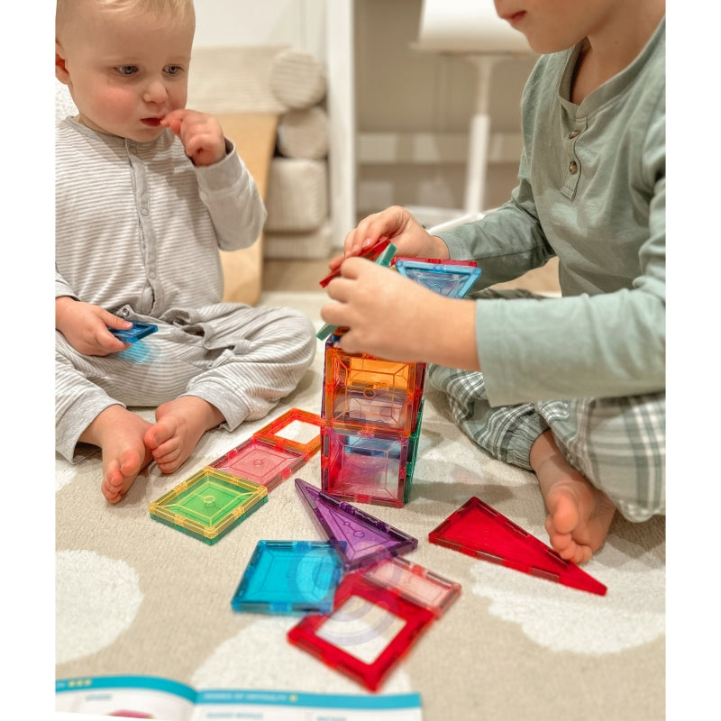 WOOPIE Magnetische Bouwblokken Montessori 3D, 28 stuks