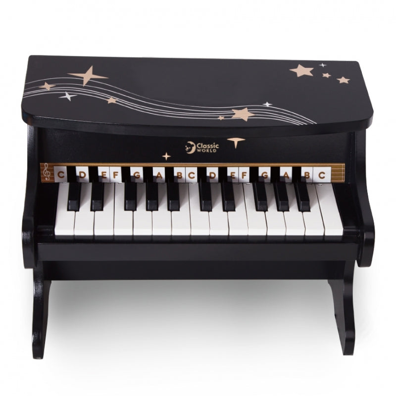 CLASSIC WORLD Piano voor kinderen - Zwart
