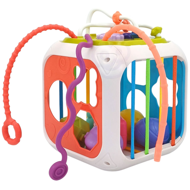 Woopie sensorische educatieve activiteitenkubus voor Baby's