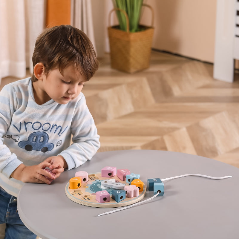 VIGA PolarB Klok Rijgspel Montessori