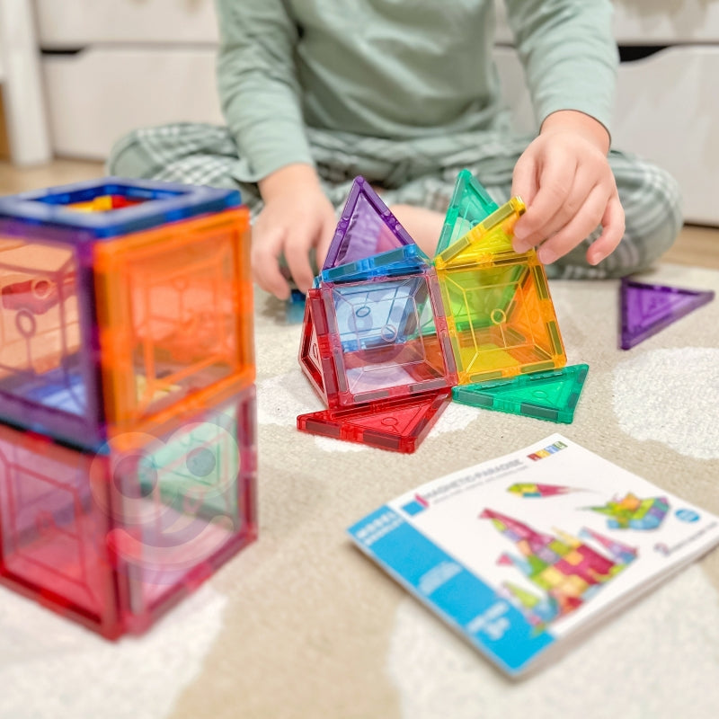 WOOPIE Magnetische Bouwblokken Montessori 3D, 28 stuks