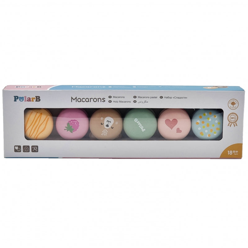 VIGA PolarB Houten Speelgoed Koekjes, Macarons, Bakkerij