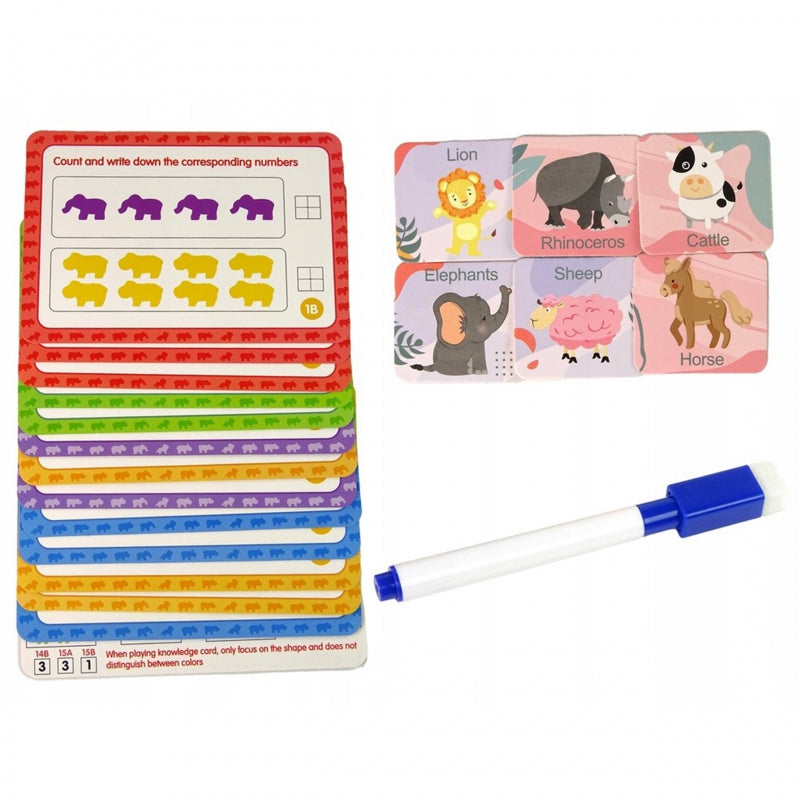 WOOPIE Educatie Sorteer spel dieren 83 stuks - Montessori speelgoed