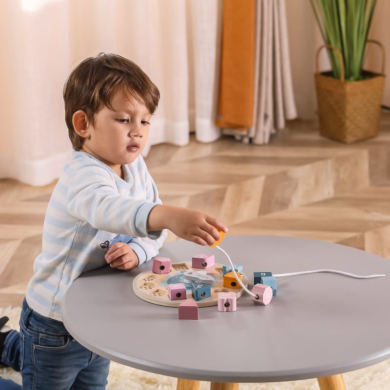 VIGA PolarB Klok Rijgspel Montessori