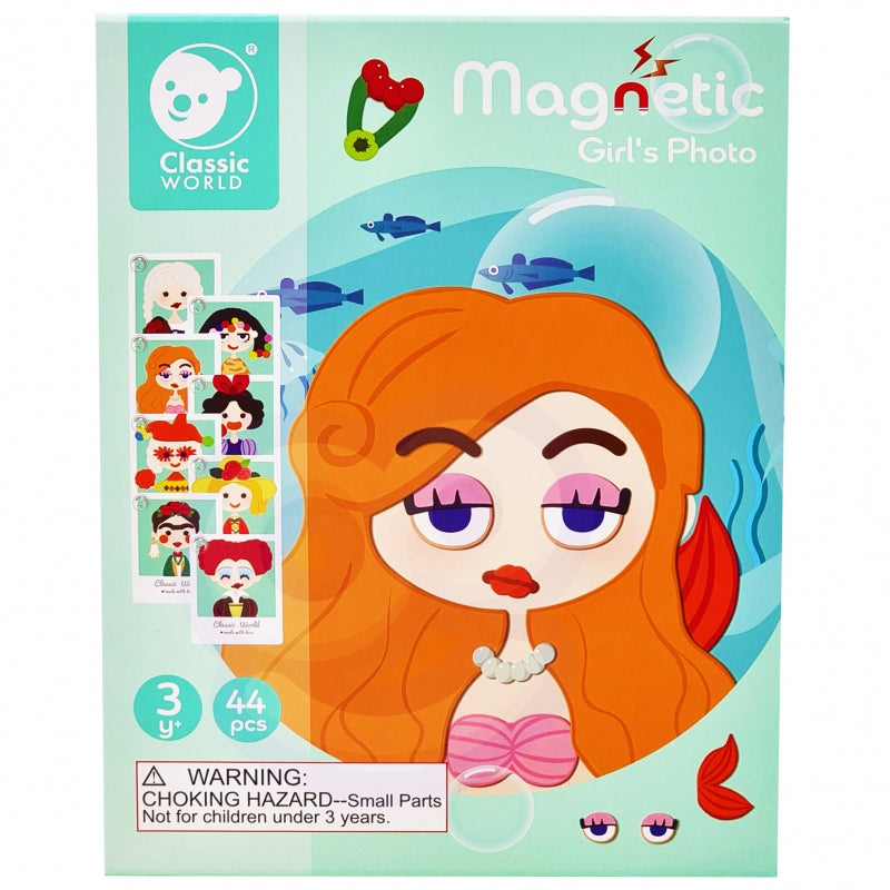 CLASSIC WORLD Magnetische Puzzel Prinsessen – 44 stuks
