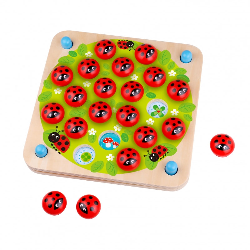 WOOPIE Houten Lieveheersbeestje Memory Spel