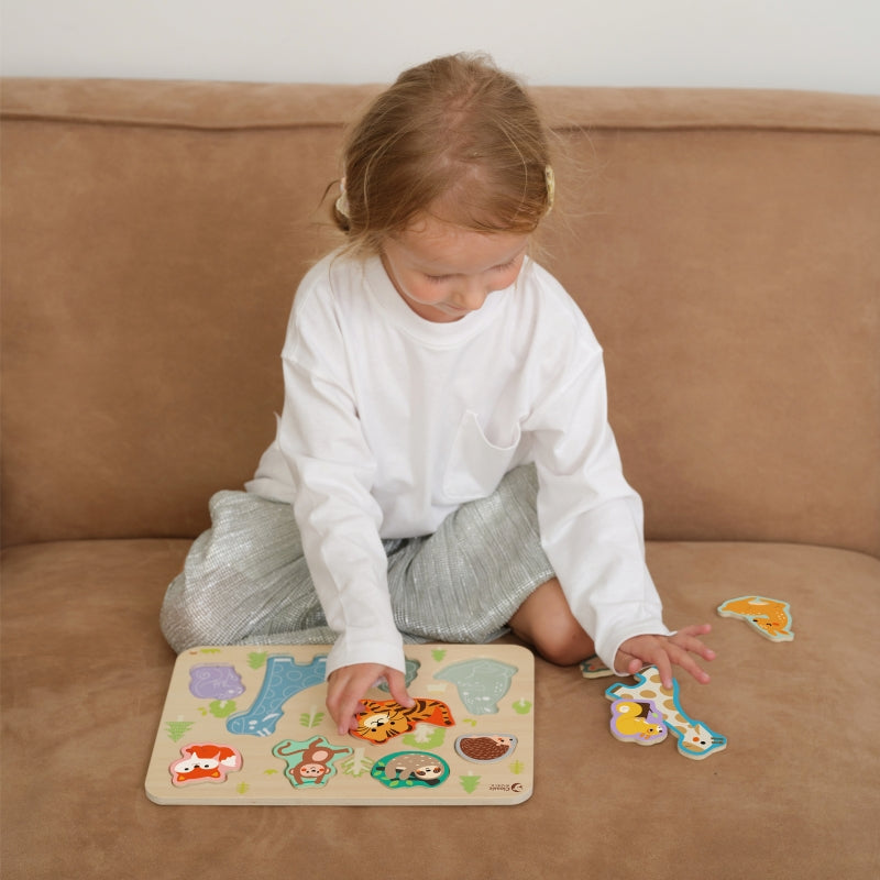 CLASSIC WORLD Houten Dieren Puzzel