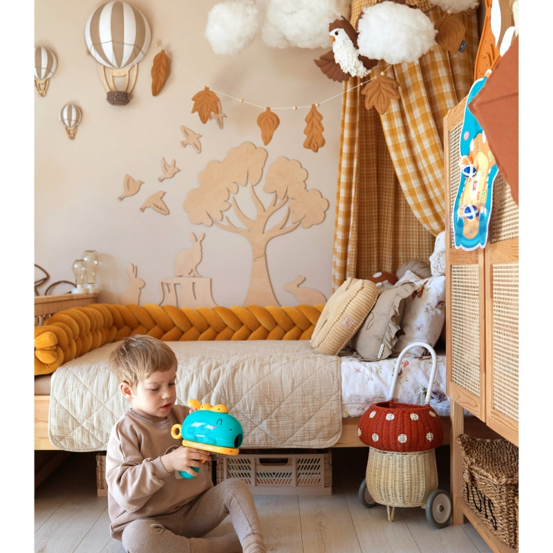 WOOPIE Dartspel met thema Dinosaurussen inclusief Pistool, Klittenband Ballen, Doel en Puntenscore