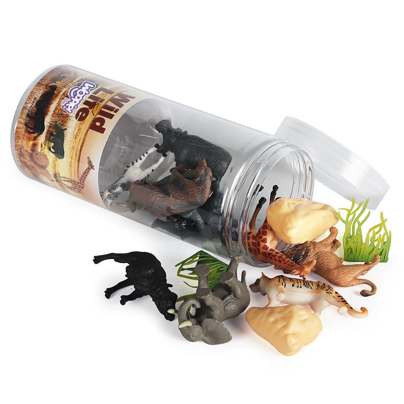 WOOPIE Wilde Dierenfiguren Set 16 stuks