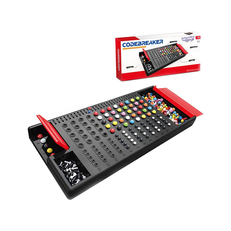WOOPIE Kraak de code spel - Bordspel - Logisch Spel Code Kraker - Code Kraker
