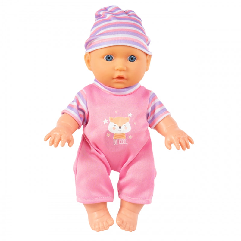 WOOPIE ROYAL Eerste Pop Baby met Wieg - Verzorgingspop, Voedingsset en meer