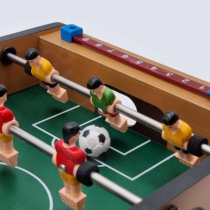 WOOPIE Mini voetbaltafel - tafelvoetbal - 36,5 x 21,5 x 9 (cm)