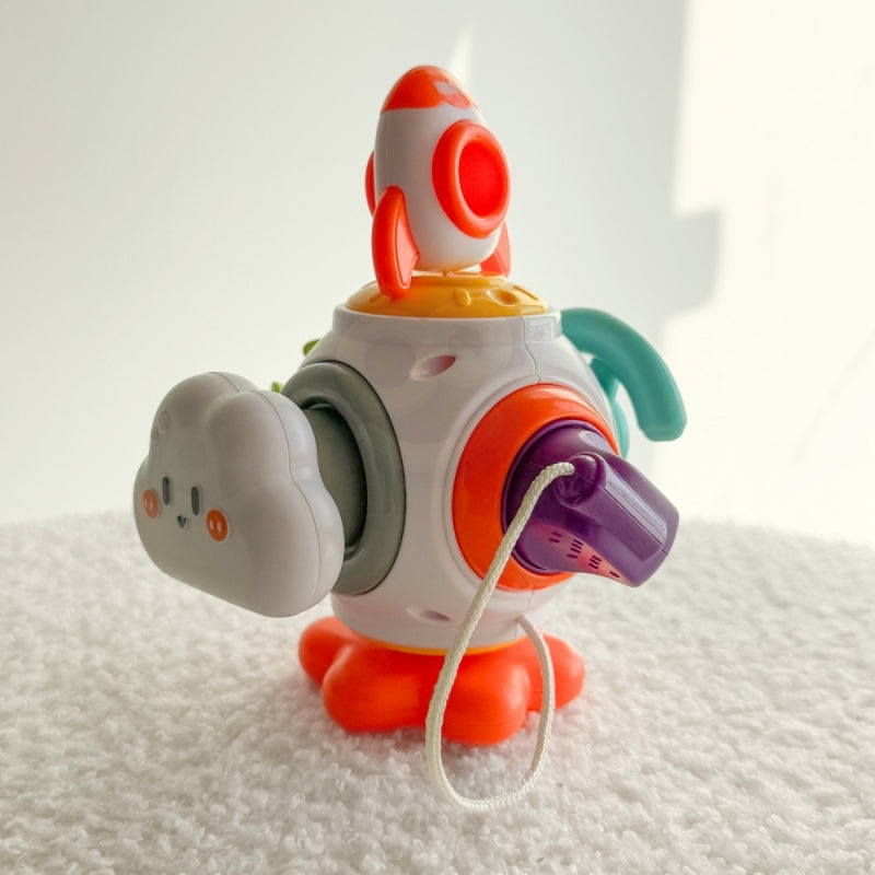 WOOPIE BABY Ruimteraket - Zintuigelijk Speelgoed - Bal 6-in-1 - Montessori speelgoed