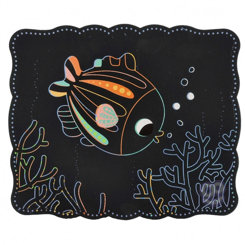 WOOPIE ART&FUN Krasschilderijen voor Kinderen 7 stuks
