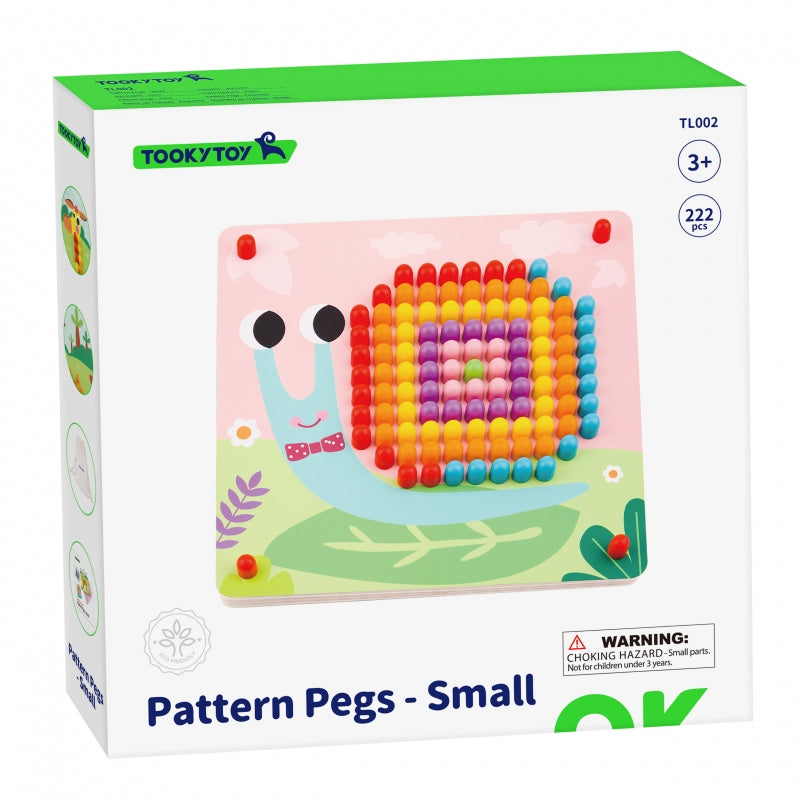 TOOKY TOY Puzzel met Prikpennen en Stekkers