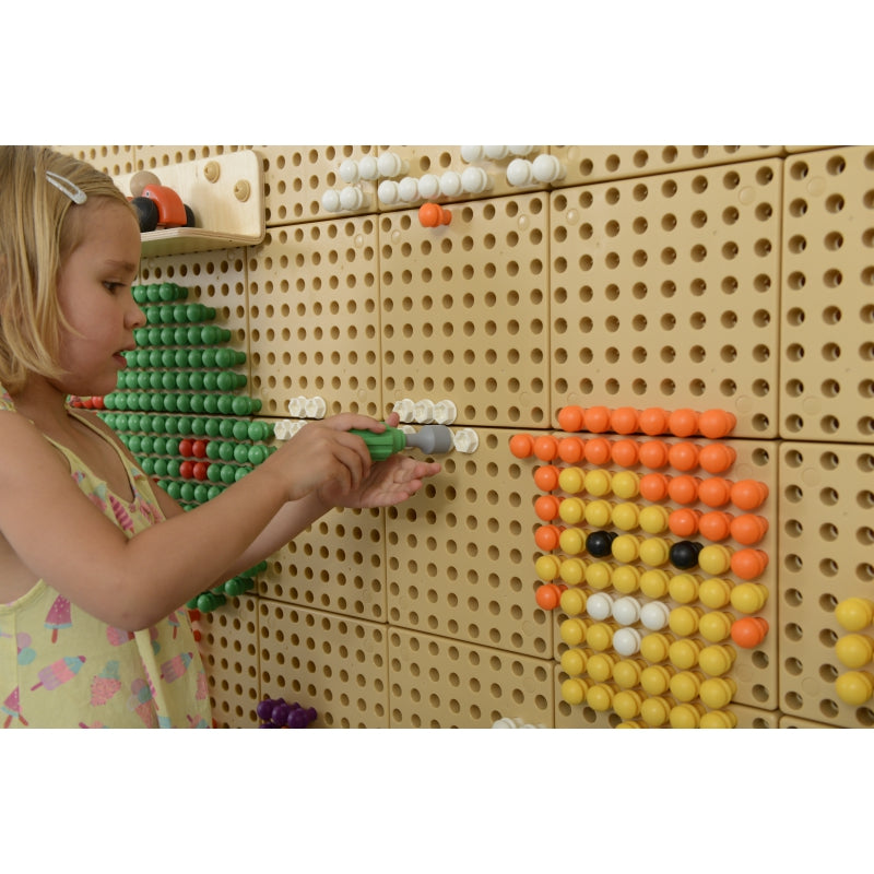 MASTERKIDZ Set van 8 schroevendraaiers voor STEM-wetenschaps- en creativiteitsborden