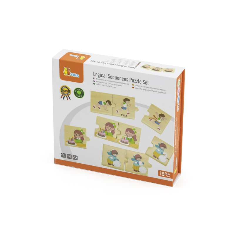 VIGA Houten Memorie Puzzel