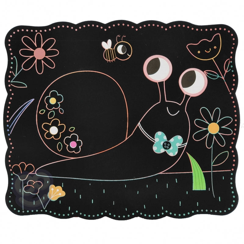 WOOPIE ART&FUN Krasschilderijen voor Kinderen 7 stuks