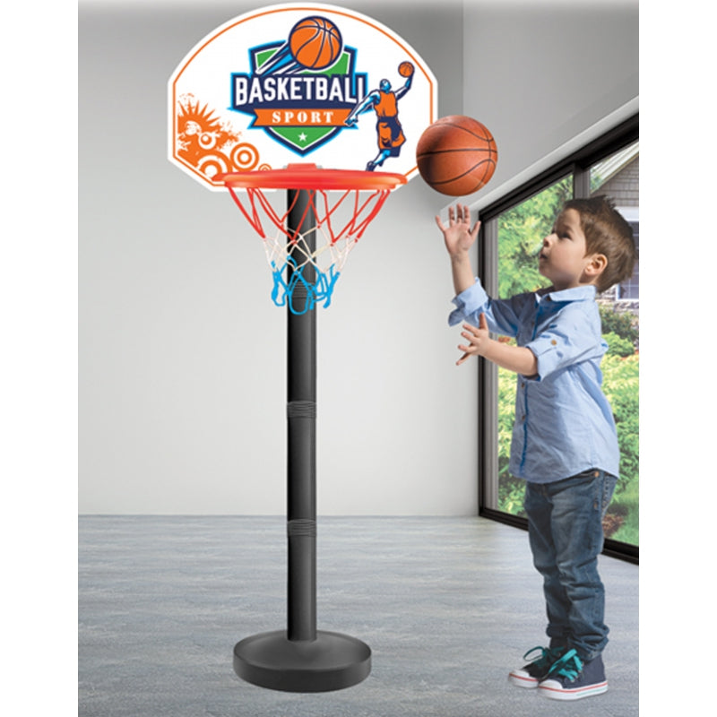 WOOPIE Basketbalset – Bal en Behendigheidsspel met 93 cm