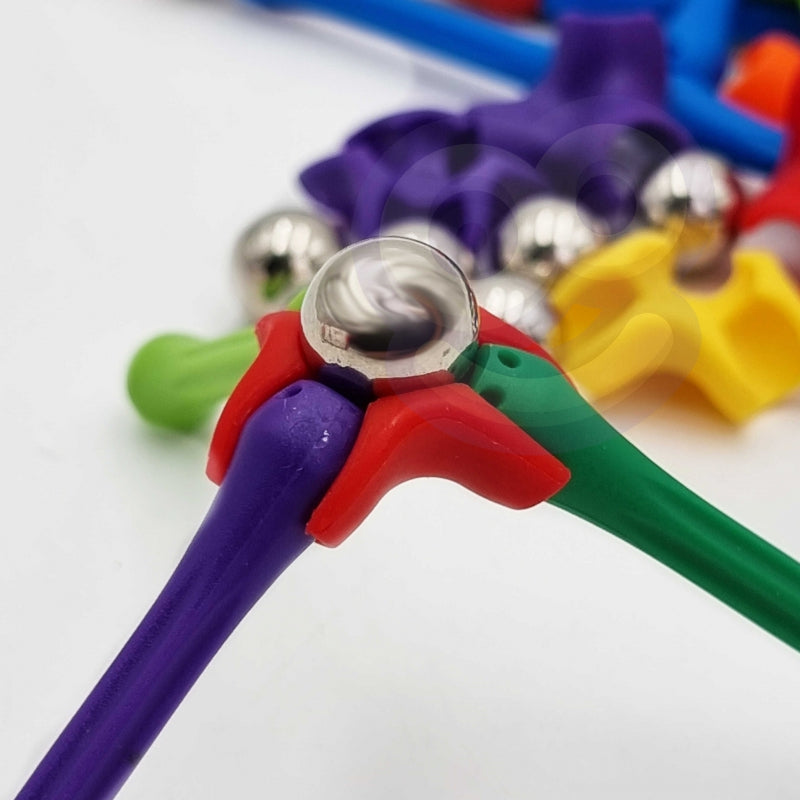 WOOPIE Magnetische Bouwstenen, Magnetische sticks 70 stuks