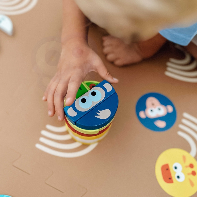 TOOKY TOY Blokken Dieren Behendigheidsspel - FSC-certificaat