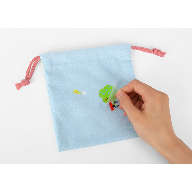 WOOPIE ART&FUN versier je eigen tas + Decoratiestickers – Set van 5 tasjes
