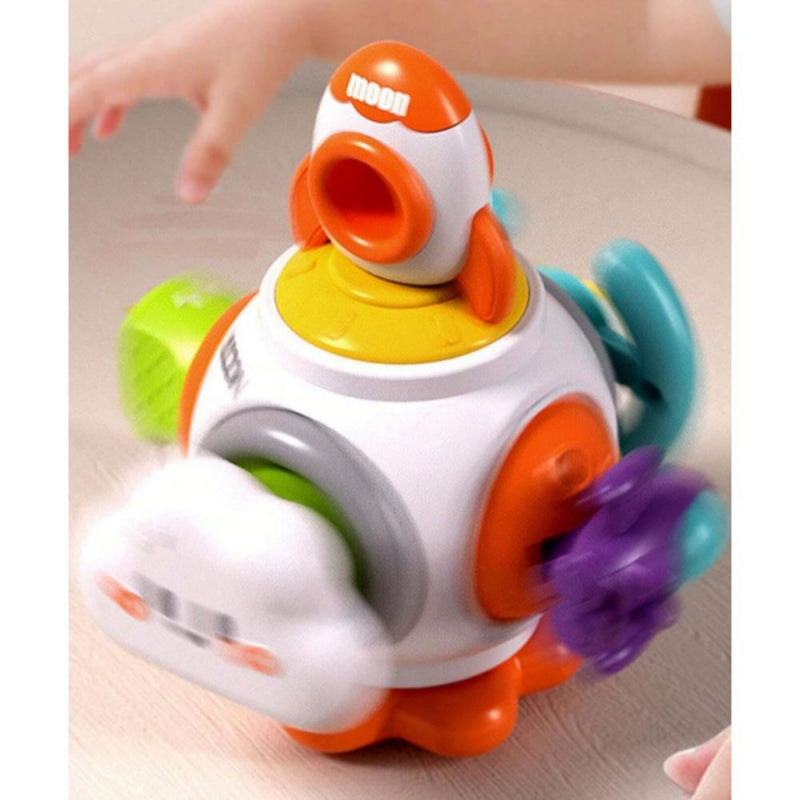 WOOPIE BABY Ruimteraket - Zintuigelijk Speelgoed - Bal 6-in-1 - Montessori speelgoed
