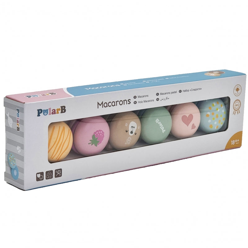 VIGA PolarB Houten Speelgoed Koekjes, Macarons, Bakkerij