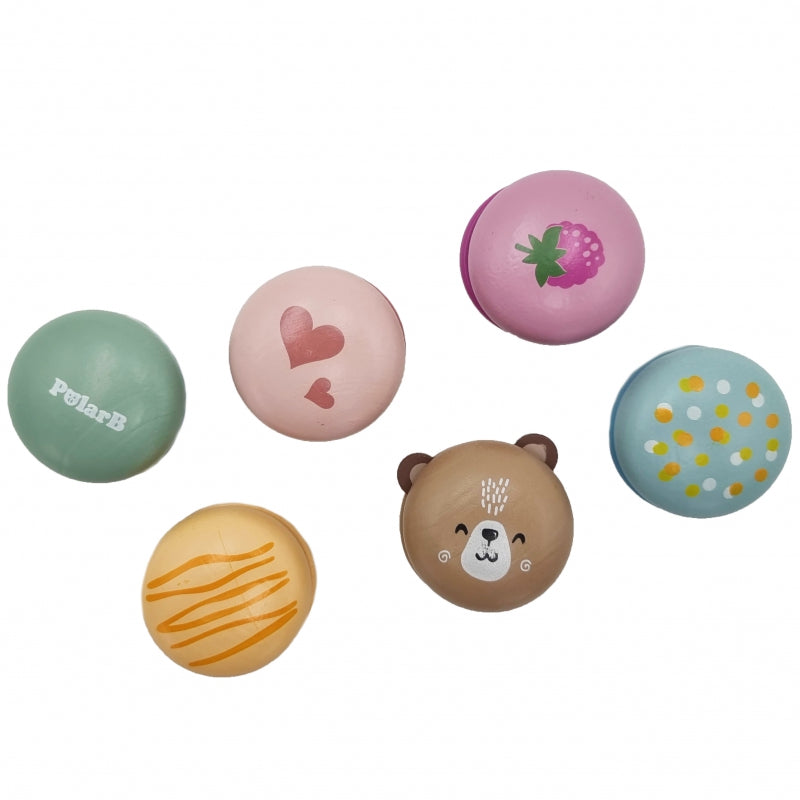 VIGA PolarB Houten Speelgoed Koekjes, Macarons, Bakkerij
