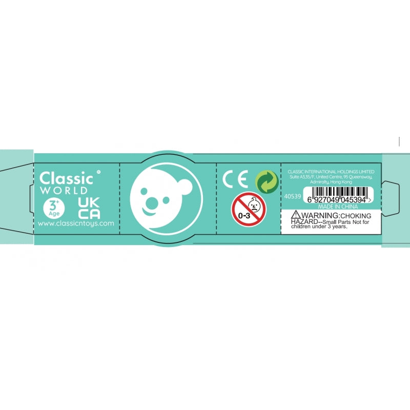 CLASSIC WORLD Houten Mondharmonica voor Kinderen - 1 stuk