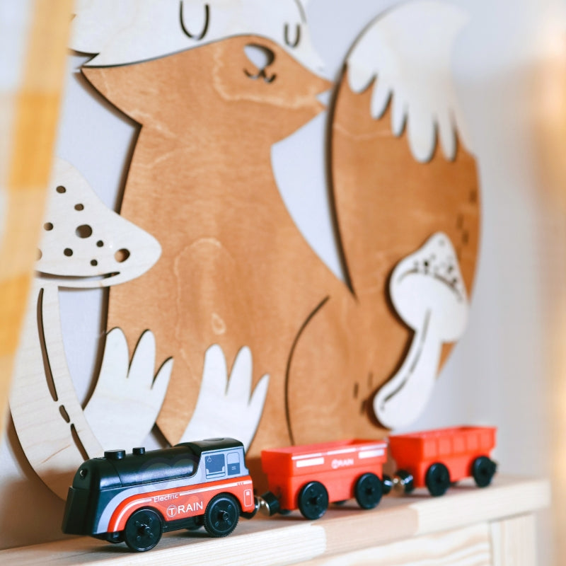 WOOPIE Elektrische Trein met Wagons op Magneet comptabel met diverse treinbanen