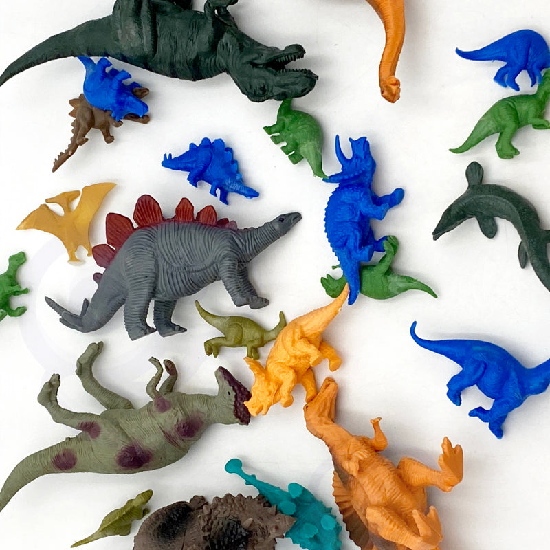WOOPIE Dinosaurussen Figuren set 34 stuks - Dino speelgoed