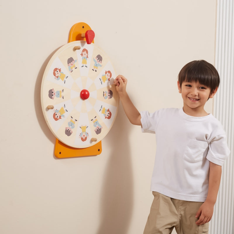 VIGA Emotie rad met FSC Certificaat - Herken emoties - Montessori speelgoed