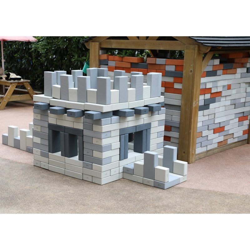 CLASSIC WORLD Mega Bouwstenen - EVA Bricks - Zacht voor de Bouw - 90 stuks