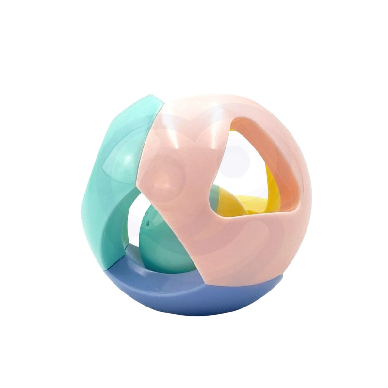 WOOPIE Pastel Rammelaar Bal voor Kruipen Baby - Baby speelbal, Rammelaar