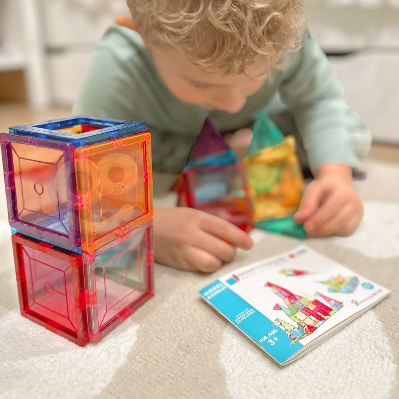 WOOPIE Magnetische Bouwblokken Montessori 3D, 28 stuks