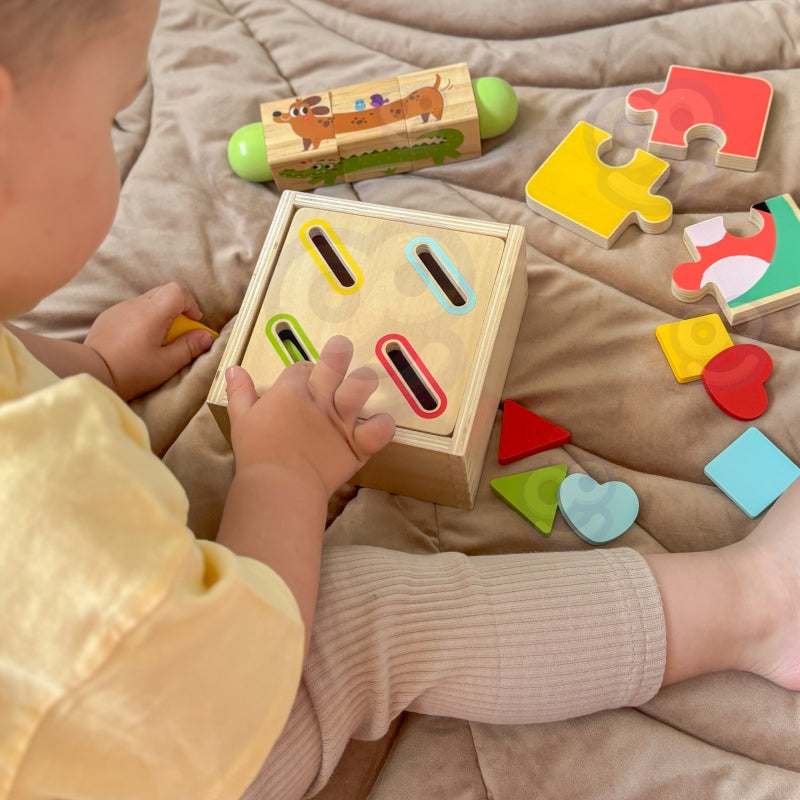 TOOKY TOY Baby/Peuter Speelbox 7-in-1 voor 22-24 Maanden XXL