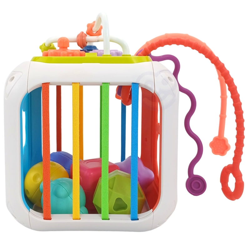 Woopie sensorische educatieve activiteitenkubus voor Baby's