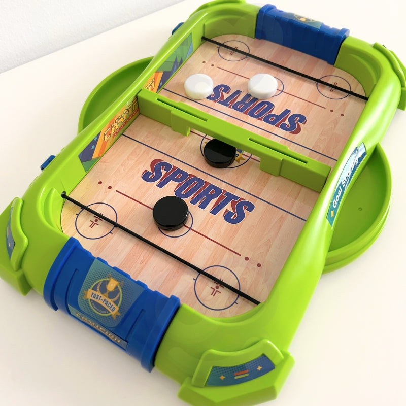 WOOPIE Mini Hockey en Races tafelspel - Behendigheidsspel