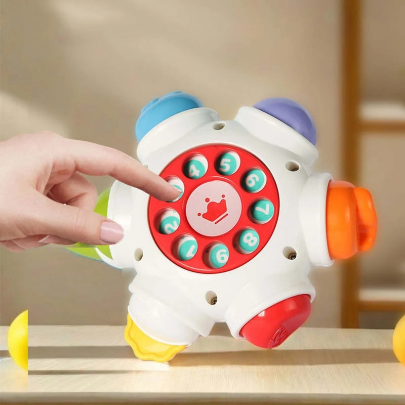 WOOPIE Sensorische Kubus, Kosmische Raket Activiteit voor Baby's