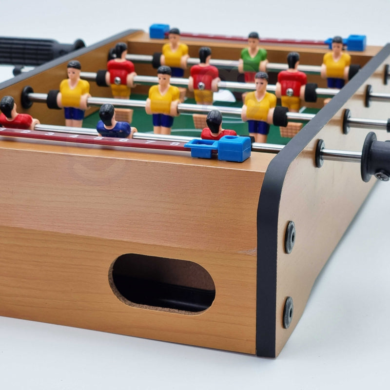 WOOPIE Mini voetbaltafel - tafelvoetbal - 36,5 x 21,5 x 9 (cm)